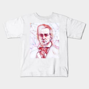 George Perkins Marsh Portrait | George Perkins Marsh Line art Kids T-Shirt